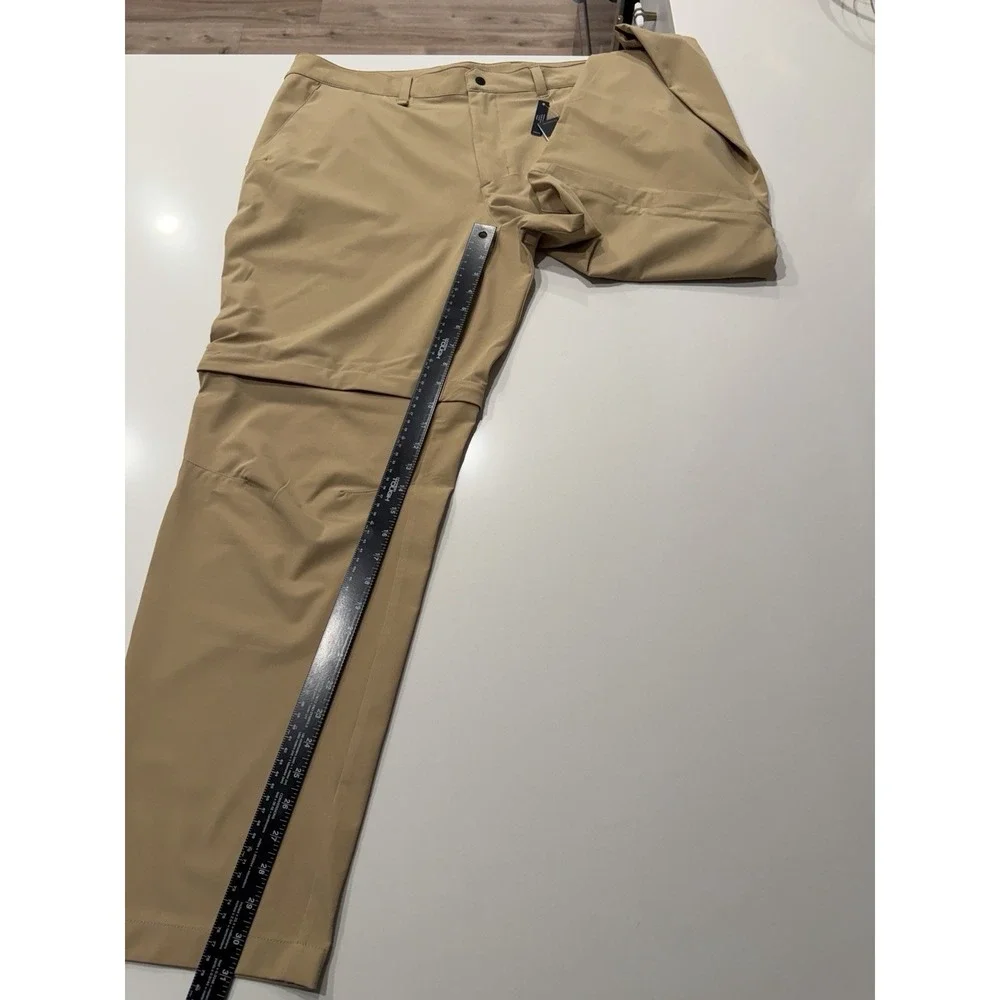 The North Face Paramount Convertible Pant NF0A7WZD Khaki Stone Mens 40 Short NWT